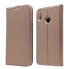 Funda de Cuero Cartera con Soporte Carcasa L05 para Huawei Honor 8X Oro Rosa