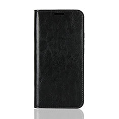 Funda de Cuero Cartera con Soporte Carcasa L05 para Huawei Mate 20 Lite Negro