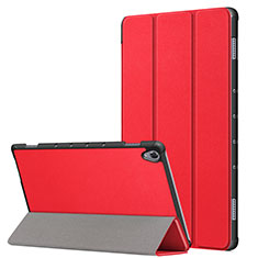 Funda de Cuero Cartera con Soporte Carcasa L05 para Huawei MatePad 10.8 Rojo