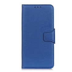 Funda de Cuero Cartera con Soporte Carcasa L05 para Huawei Y5p Azul