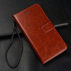 Funda de Cuero Cartera con Soporte Carcasa L05 para Oppo K5 Marron