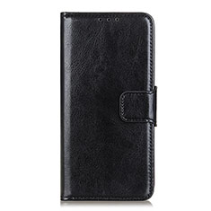 Funda de Cuero Cartera con Soporte Carcasa L05 para Oppo Reno4 F Negro