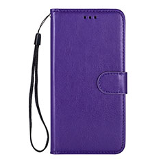 Funda de Cuero Cartera con Soporte Carcasa L05 para Samsung Galaxy S20 5G Morado