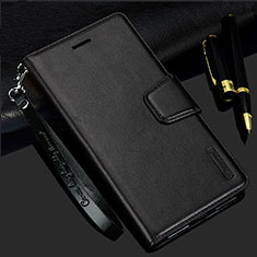 Funda de Cuero Cartera con Soporte Carcasa L05 para Samsung Galaxy S22 5G Negro