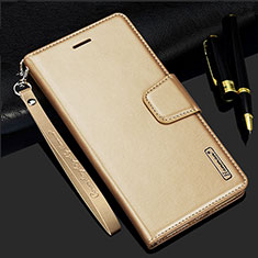 Funda de Cuero Cartera con Soporte Carcasa L05 para Samsung Galaxy S23 Plus 5G Oro