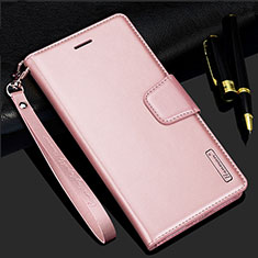 Funda de Cuero Cartera con Soporte Carcasa L05 para Samsung Galaxy S23 Plus 5G Oro Rosa