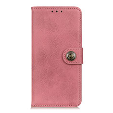 Funda de Cuero Cartera con Soporte Carcasa L05 para Xiaomi Poco X3 NFC Rosa