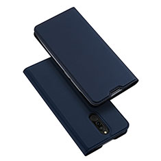 Funda de Cuero Cartera con Soporte Carcasa L05 para Xiaomi Redmi 8 Azul