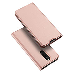 Funda de Cuero Cartera con Soporte Carcasa L05 para Xiaomi Redmi 8 Oro Rosa
