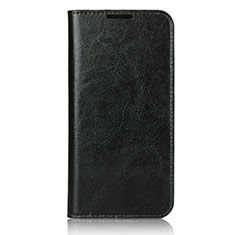 Funda de Cuero Cartera con Soporte Carcasa L05 para Xiaomi Redmi Note 7 Negro