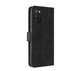 Funda de Cuero Cartera con Soporte Carcasa L05Z para Samsung Galaxy A02s Negro