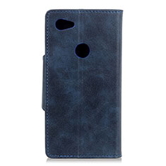 Funda de Cuero Cartera con Soporte Carcasa L06 para Google Pixel 3a XL Azul