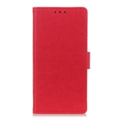 Funda de Cuero Cartera con Soporte Carcasa L06 para Huawei Honor 9X Lite Rojo