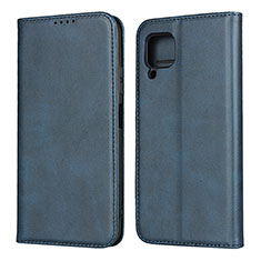 Funda de Cuero Cartera con Soporte Carcasa L06 para Huawei P40 Lite Azul