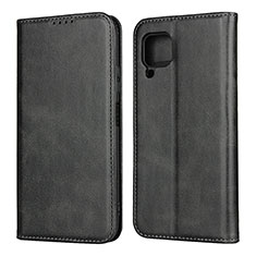 Funda de Cuero Cartera con Soporte Carcasa L06 para Huawei P40 Lite Negro