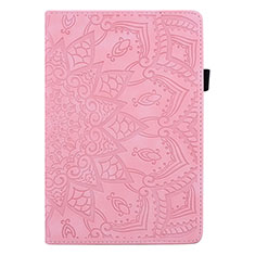 Funda de Cuero Cartera con Soporte Carcasa L06 para Samsung Galaxy Tab S6 Lite 10.4 SM-P610 Rosa