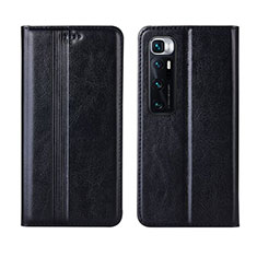 Funda de Cuero Cartera con Soporte Carcasa L06 para Xiaomi Mi 10 Ultra Negro