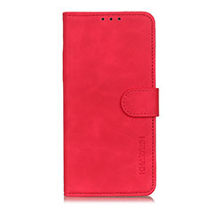 Funda de Cuero Cartera con Soporte Carcasa L06 para Xiaomi Poco X3 NFC Rojo