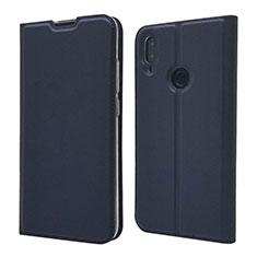 Funda de Cuero Cartera con Soporte Carcasa L06 para Xiaomi Redmi Note 7 Pro Azul