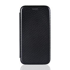 Funda de Cuero Cartera con Soporte Carcasa L06Z para Samsung Galaxy A11 Negro