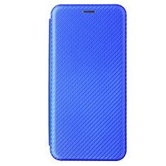 Funda de Cuero Cartera con Soporte Carcasa L06Z para Samsung Galaxy A41 SC-41A Azul