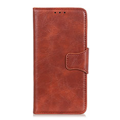 Funda de Cuero Cartera con Soporte Carcasa L07 para Huawei Honor 9C Marron