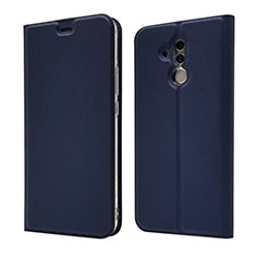 Funda de Cuero Cartera con Soporte Carcasa L07 para Huawei Mate 20 Lite Azul