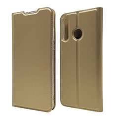 Funda de Cuero Cartera con Soporte Carcasa L07 para Huawei P30 Lite New Edition Oro