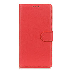 Funda de Cuero Cartera con Soporte Carcasa L07 para Nokia 8.3 5G Rojo