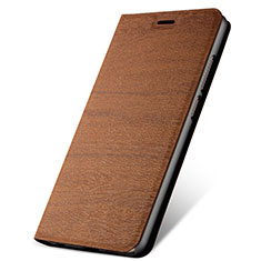 Funda de Cuero Cartera con Soporte Carcasa L07 para Oppo A11 Marron