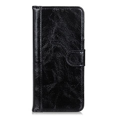 Funda de Cuero Cartera con Soporte Carcasa L07 para Realme V5 5G Negro