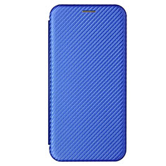 Funda de Cuero Cartera con Soporte Carcasa L07Z para Samsung Galaxy A52s 5G Azul