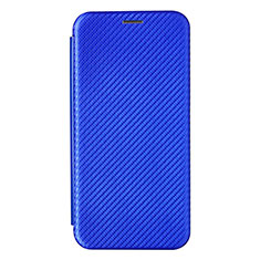 Funda de Cuero Cartera con Soporte Carcasa L07Z para Samsung Galaxy A82 5G Azul
