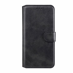 Funda de Cuero Cartera con Soporte Carcasa L08 para Xiaomi Redmi Note 9 Pro Negro