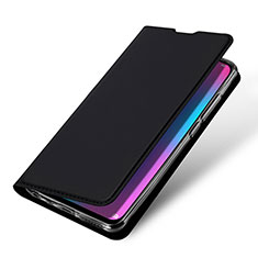 Funda de Cuero Cartera con Soporte Carcasa L09 para Huawei Honor 10 Lite Negro