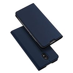 Funda de Cuero Cartera con Soporte Carcasa L09 para Xiaomi Redmi 8A Azul