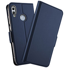 Funda de Cuero Cartera con Soporte Carcasa L10 para Huawei Honor 10 Lite Azul