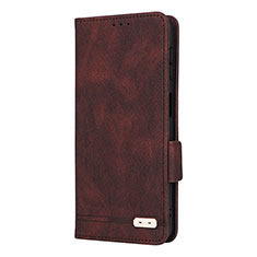 Funda de Cuero Cartera con Soporte Carcasa L10Z para Samsung Galaxy M32 5G Marron