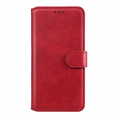 Funda de Cuero Cartera con Soporte Carcasa L11 para Oppo A91 Rojo