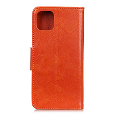 Funda de Cuero Cartera con Soporte Carcasa L11 para Samsung Galaxy A71 4G A715 Naranja