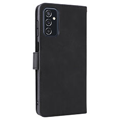 Funda de Cuero Cartera con Soporte Carcasa L12Z para Samsung Galaxy M52 5G Negro