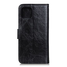 Funda de Cuero Cartera con Soporte Carcasa L17 para Huawei Honor 30S Negro