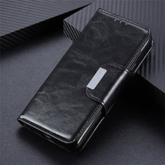 Funda de Cuero Cartera con Soporte Carcasa L19 para Oppo Reno5 Pro 5G Negro