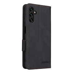 Funda de Cuero Cartera con Soporte Carcasa LZ4 para Samsung Galaxy A04s Negro