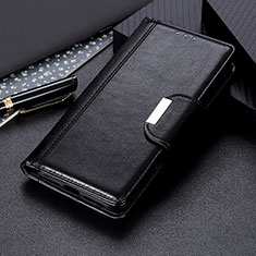 Funda de Cuero Cartera con Soporte Carcasa M01L para Motorola Moto G10 Power Negro