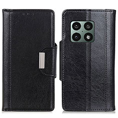 Funda de Cuero Cartera con Soporte Carcasa M01L para OnePlus 10 Pro 5G Negro