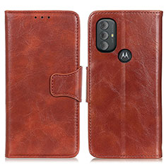 Funda de Cuero Cartera con Soporte Carcasa M02L para Motorola Moto G Play (2023) Marron