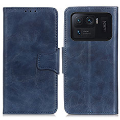 Funda de Cuero Cartera con Soporte Carcasa M02L para Xiaomi Mi 11 Ultra 5G Azul