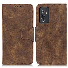 Funda de Cuero Cartera con Soporte Carcasa M03L para Samsung Galaxy A82 5G Marron