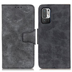 Funda de Cuero Cartera con Soporte Carcasa M03L para Xiaomi POCO M3 Pro 5G Negro